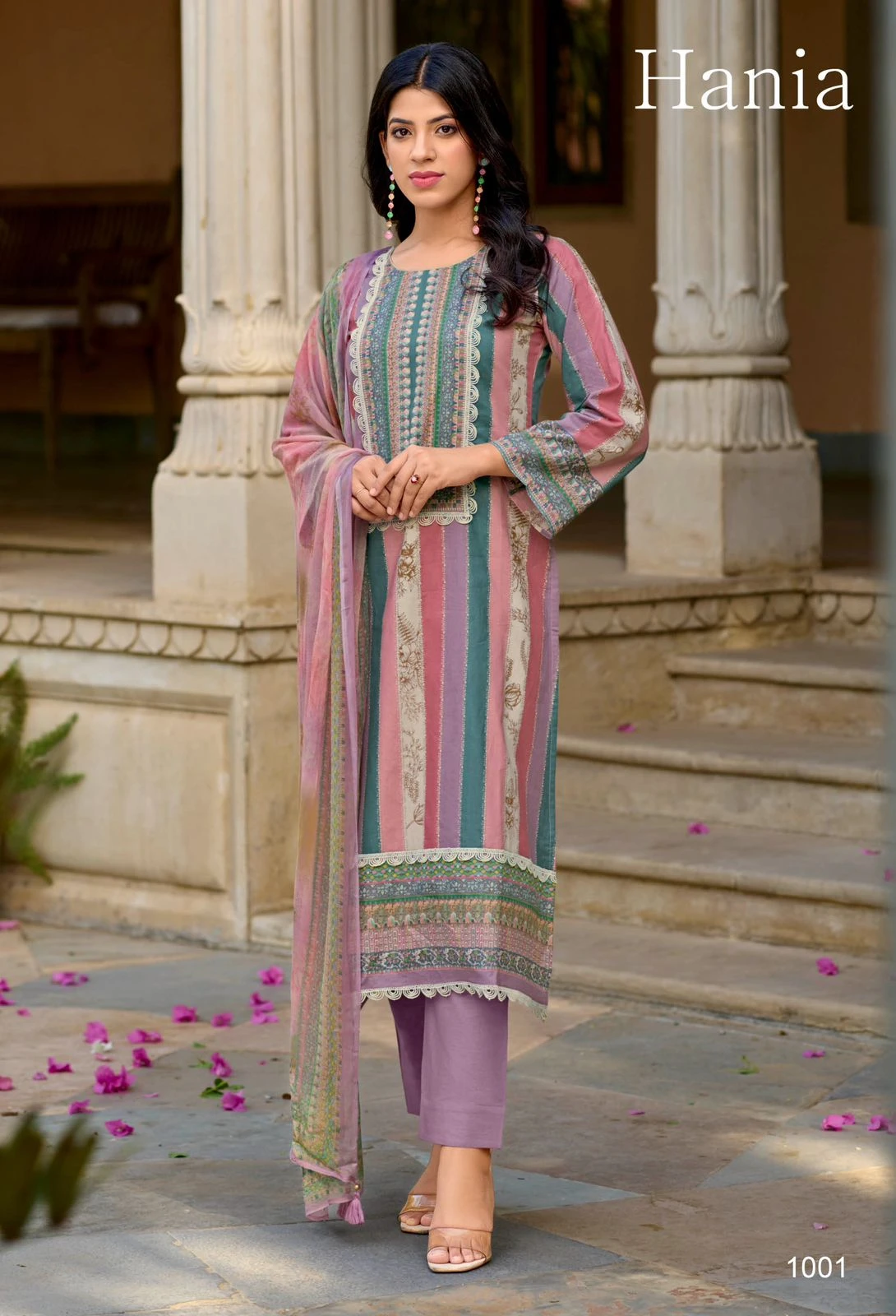 Kilory Trendz Hania Pure Lawn Cotton Wholesale Fancy Salwar Suit Catalog — Wholesale Salwar Suits, Kilory Trends wholesale from Surat - Gallery Image 3